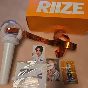 RIIZE 응원봉 트레이딩 카드 은색 테이프 포함
