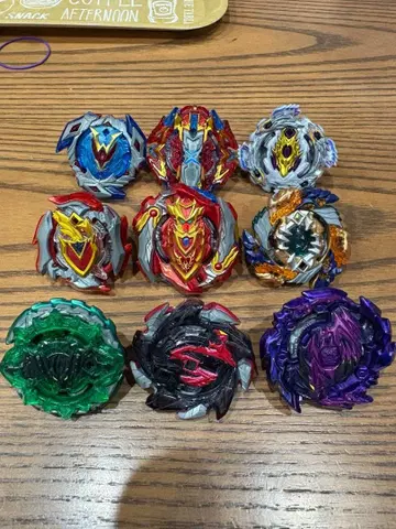 베이블레이드 버스트 초제츠 9개 묶음 판매 가이스트 파브닐 등