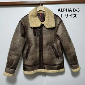 ALPHA INDUSTRIES B-3 자켓 L 사이즈