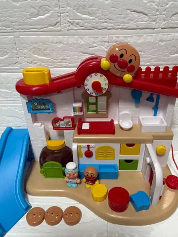 호빵맨 빵 공장 완구 잼 아저씨 피규어 포함 작동 OK