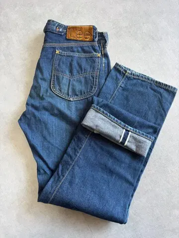 LEE 리 1101 복각 신치 벨트 구제 의류 데님 빈티지