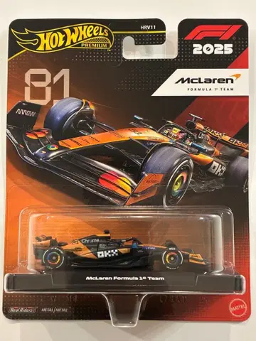 Hot Wheels McLaren Formula 1 Team 2025