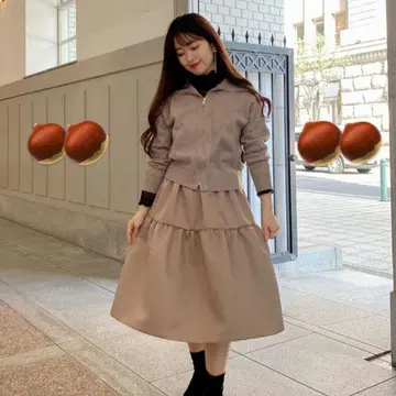 프레셔스 리본 Sweet skirt 몽블랑 01
