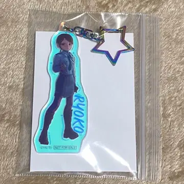 밀키 웨이 극장판 오로라 아크릴 키링 팝콘 료코