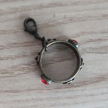 하울의 움직이는 성 반지 참 키링 지브리