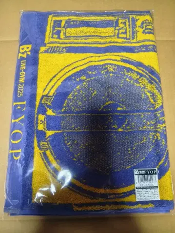 B'z LIVE-GYM 2025 -FYOP- 스테이지 타월