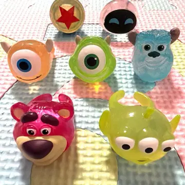 픽사 패션 반지 로얄 클리어 7세트