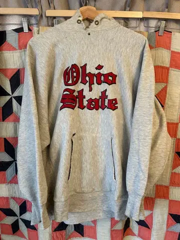 80s Champion 리버스 위브 Ohio State 트리코 태그