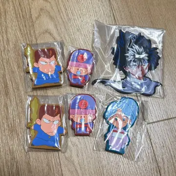 유유백서 제일복권 I상 러버 스탠드 5개 코엔마 보탄 쿠와바라 히에이