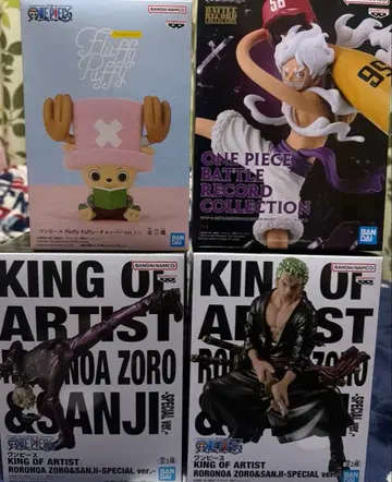 ONE PIECE 피규어 4체 세트 묶음 판매