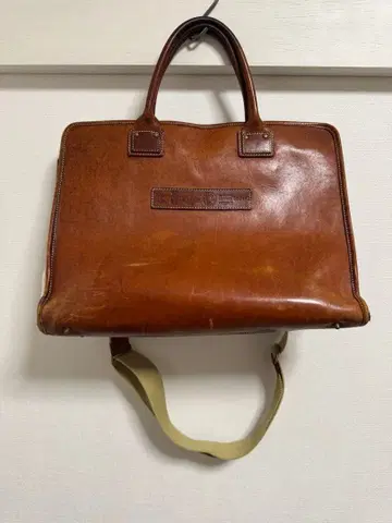 페리지 felisi 가죽 비즈니스 백 브라운