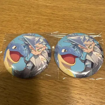 포케미쿠 캔뱃지 얼음 라프라스 포켓몬 하츠네 미쿠 VOLTAGE 2개