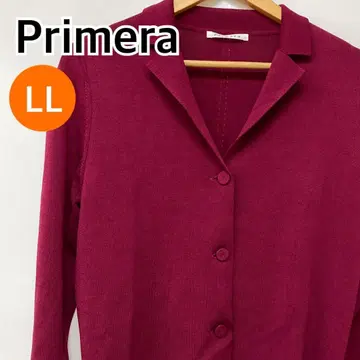 프리메라 상의 긴팔 자켓 와인 레드 LL [ CT2123 ]