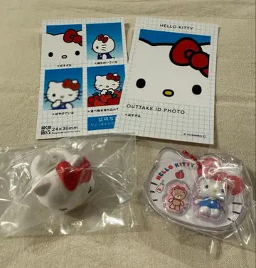 산리오 키티 증명사진 패션 반지 컬렉션 패키지 참