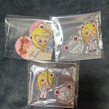 아모카페 아크릴 키링 세이 킹프리 킨츠아 특전 세트