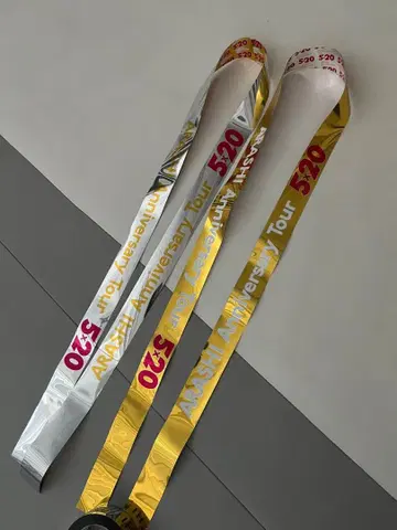 ARASHI LIVE TOUR 5 x 20 금 은 테이프 2개 세트