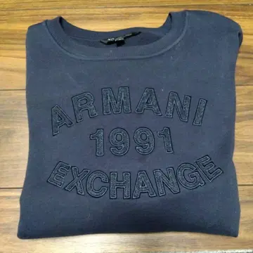 아르마니 익스체인지 사이드 지퍼 맨투맨 풀오버