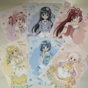 마법소녀 마도카 마기카 클리어 파일 풀 컴프 세트
