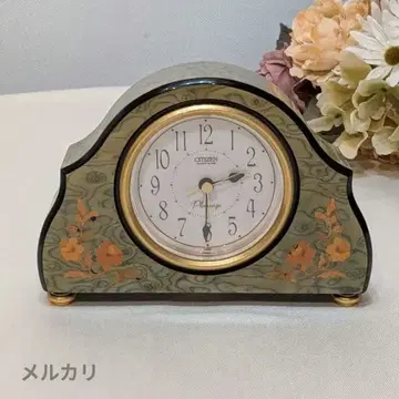 빈티지 탁상시계 일본제 상감 앤티크풍 시티즌 레트로