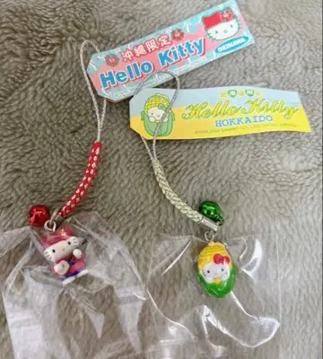 [ 한정판 ] [ 레어 ] 지역 한정 키티 오키나와 홋카이도 키링 스트랩
