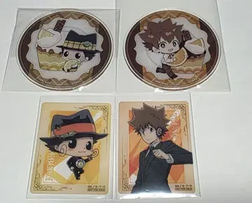 가정교사 히트맨 REBORN! 그라테 아크릴 코스터 리본&츠나요시