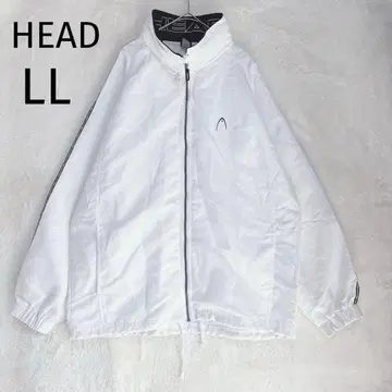 [헤드] 나일론 자켓 화이트 집업 LL 경량 스포츠 루즈핏