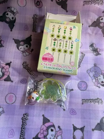 산리오 시크릿 클로버 스트랩 마쉬멜로우 같은 폭신폭신 냥코
