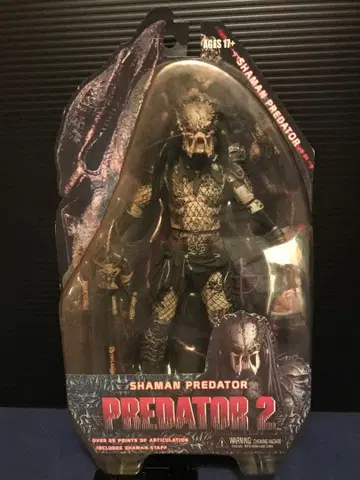 미개봉 새상품 NECA 샤먼 프레데터 액션 피규어