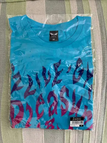 [ 새상품 ] B'z LIVE-GYM T셔츠 M사이즈 블루