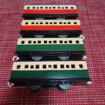 프라레일 토마스 급행객차 4량 세트 빨간색 그린