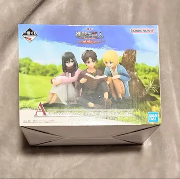 제일복권 진격의 거인 ~땅울림~ A상 엘렌&미카사&아르민 피규어