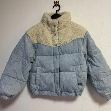 Levi's 보아 데님 다운 자켓
