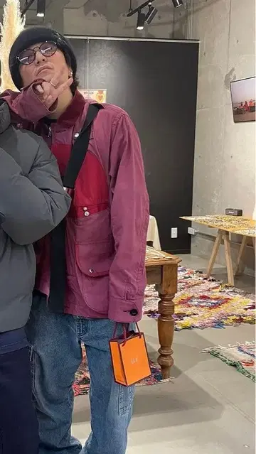 sacai 자켓 Cotton Oxford Blouson 20AW