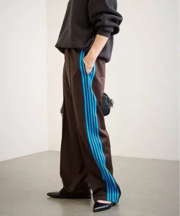 프레임워크 라인 트랙 팬츠 브라운 38