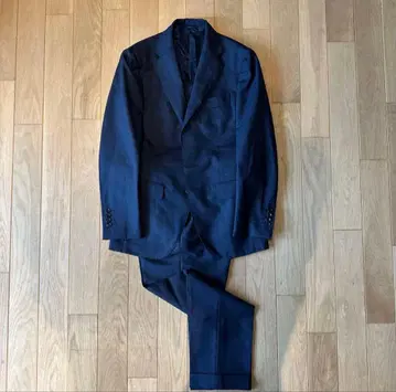 BEAMS F 네이비 수트