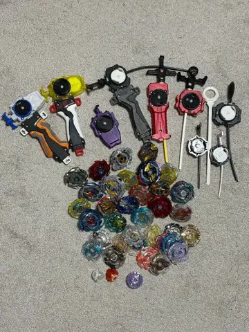 베이블레이드와 스핀 컨트롤러 세트