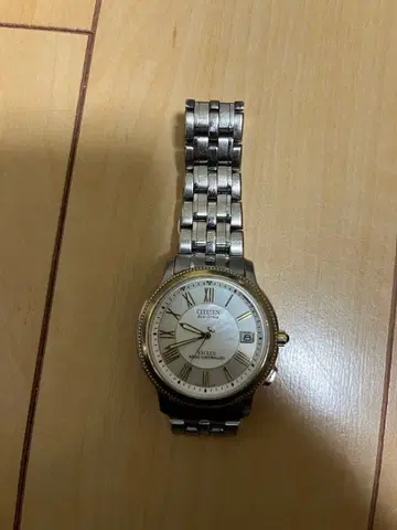 CITIZEN EXCEED 손목시계 실버/골드