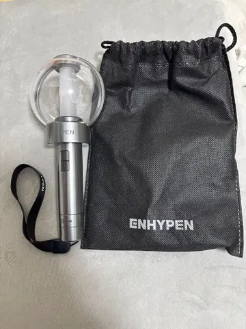 ENHYPEN 응원봉 실버 수납 봉투 포함