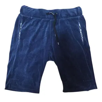 ISAMU KATAYAMA BACKLASH 벨로아 숏팬츠 네이비