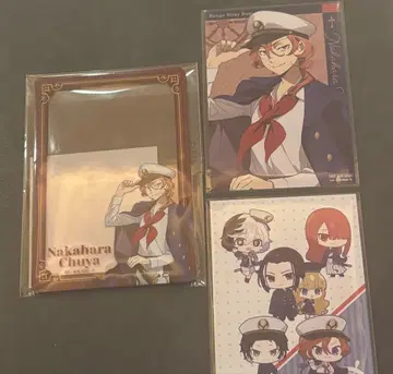 문호 스트레이독스 요코하마 회유 나카하라 츄야 3점 세트