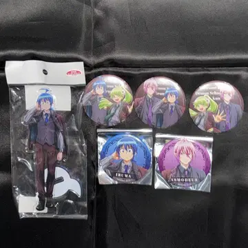 마계학원! 이루마군 TSUTAYA 수트 캔뱃지 아크릴 스탠드