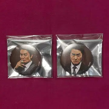 일본 통일 히무로 렌지 캔뱃지 2개