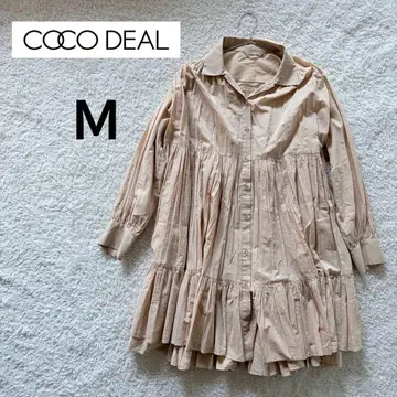 COCODEAL 코코딜 워시드 코튼 티어드 블라우스 봄/여름 M