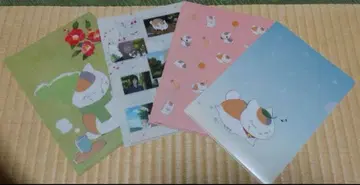 나츠메 우인장 클리어 파일 풀 컴프 4종류 훼미리마트