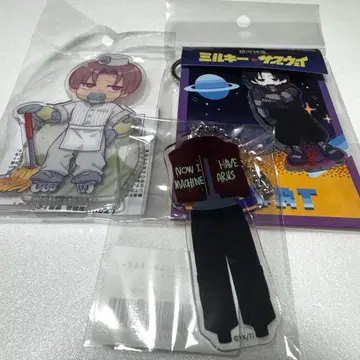 미개봉 밀키웨이 카트 아크릴 스탠드 아크릴 키링