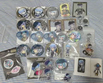 아크네코 악마 집사와 검은 고양이 플뢰르 캔뱃지 키링 묶음 판매