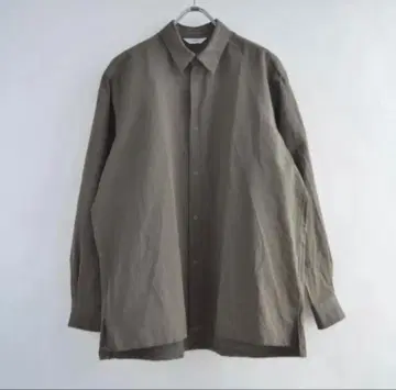 FUJITO Ring Shirt 카키 사이즈 2 즉품절 모델