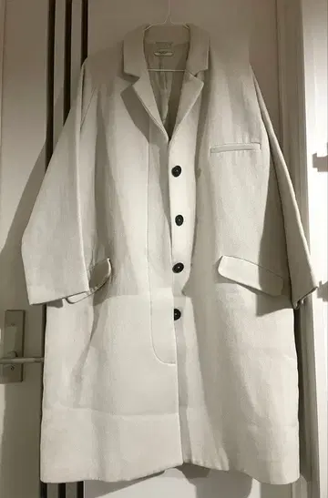 forte forte 화이트 체스터 코트