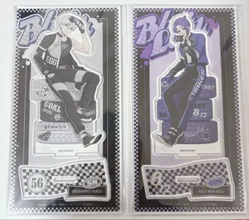 블루 록 아크릴 스탠드 나기 세이시로 미카게 레오