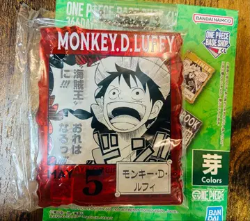 미사용 새상품 ONE PIECE 베이스샵 아크릴 블록 참 루피